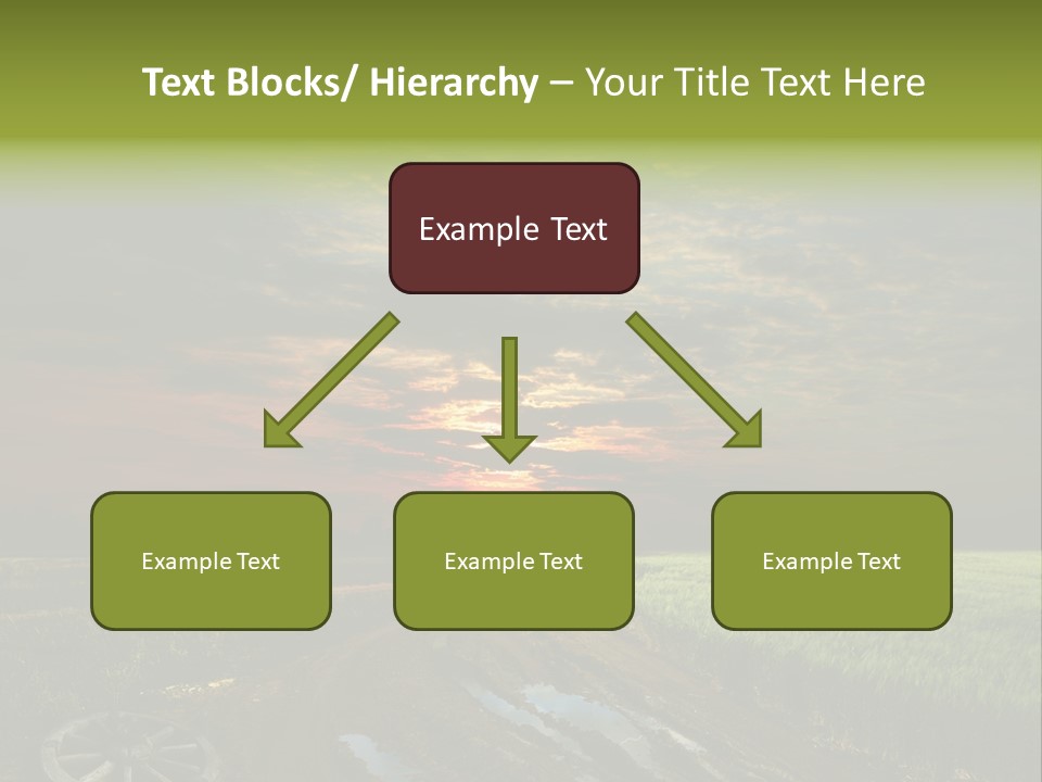 Track Weather Horizon PowerPoint Template