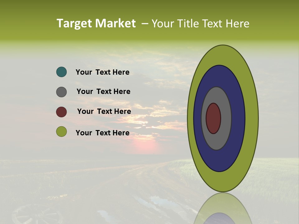 Track Weather Horizon PowerPoint Template