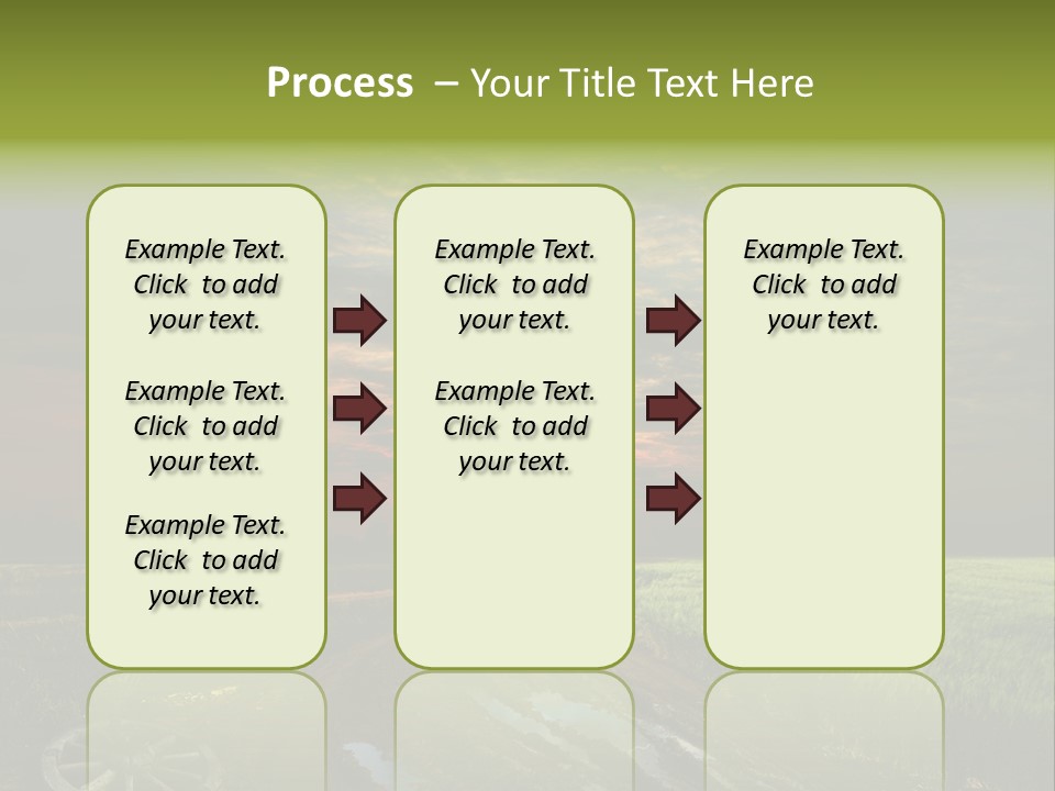 Track Weather Horizon PowerPoint Template