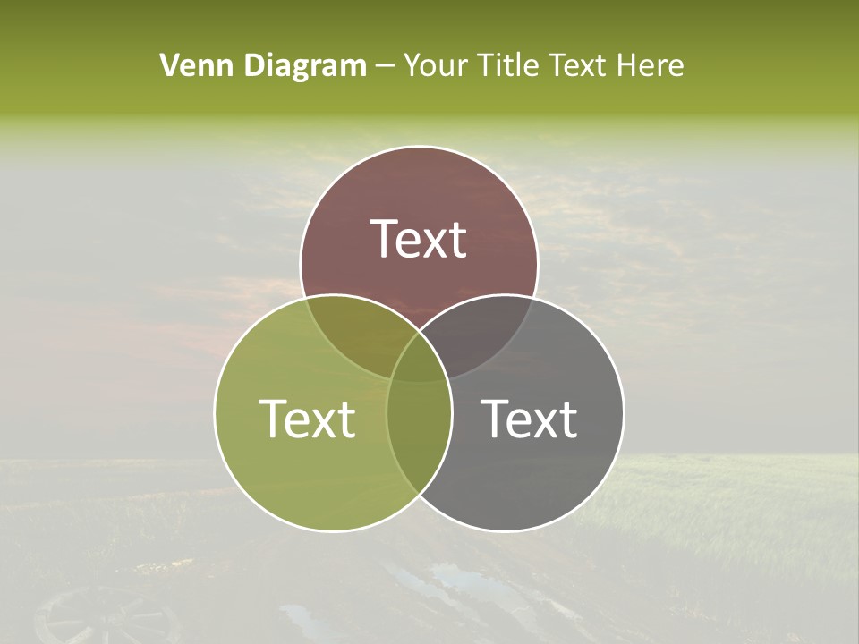 Track Weather Horizon PowerPoint Template