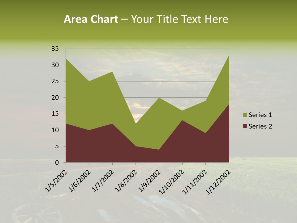 Track Weather Horizon PowerPoint Template
