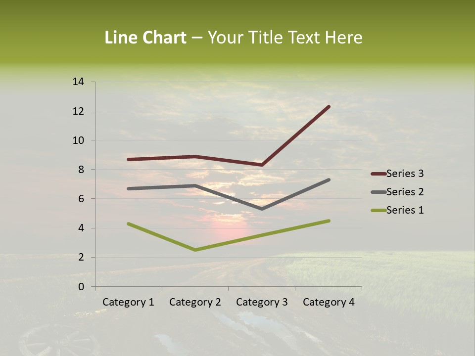Track Weather Horizon PowerPoint Template