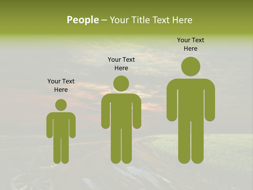Track Weather Horizon PowerPoint Template