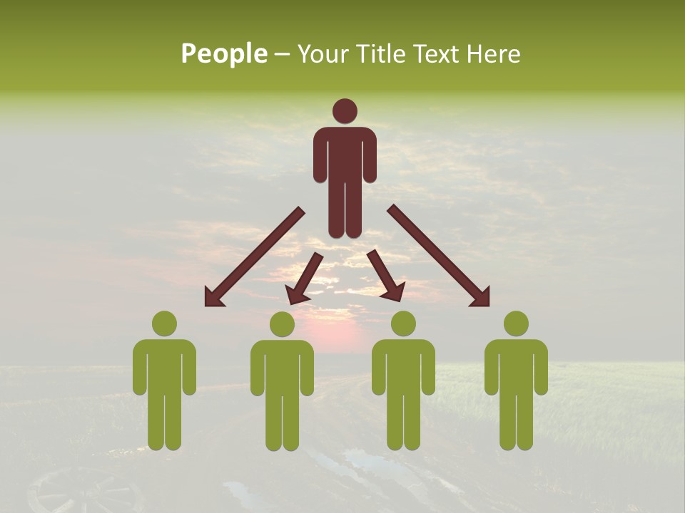 Track Weather Horizon PowerPoint Template