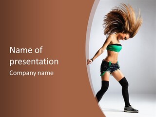 Glamour Disco Music PowerPoint Template