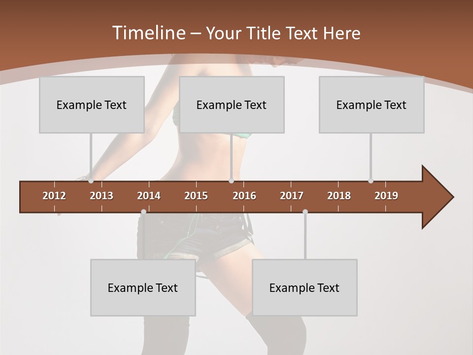 Glamour Disco Music PowerPoint Template