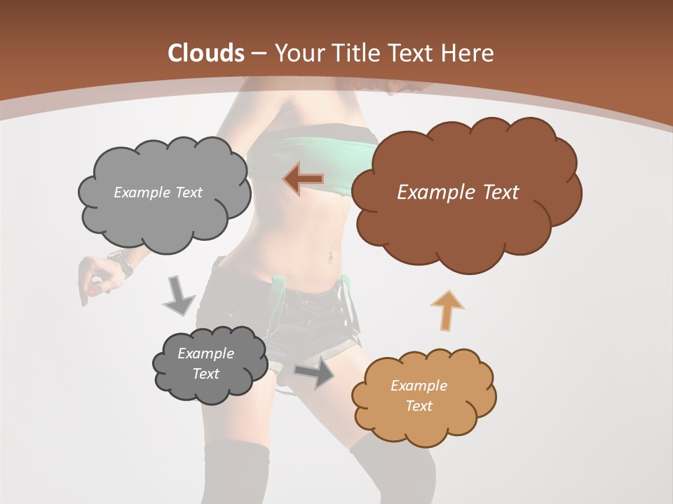 Glamour Disco Music PowerPoint Template