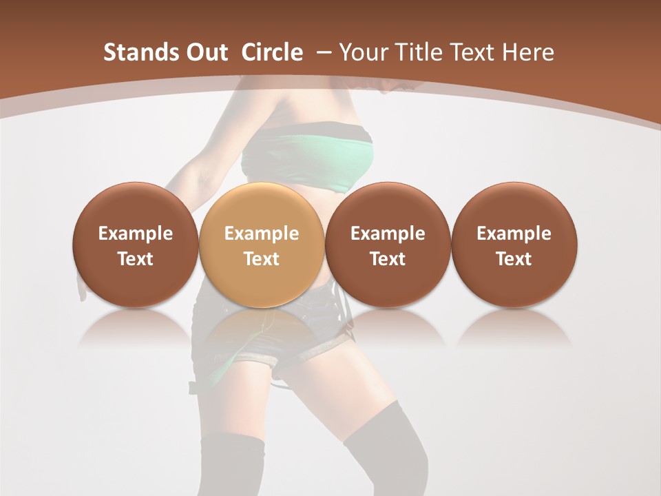 Glamour Disco Music PowerPoint Template