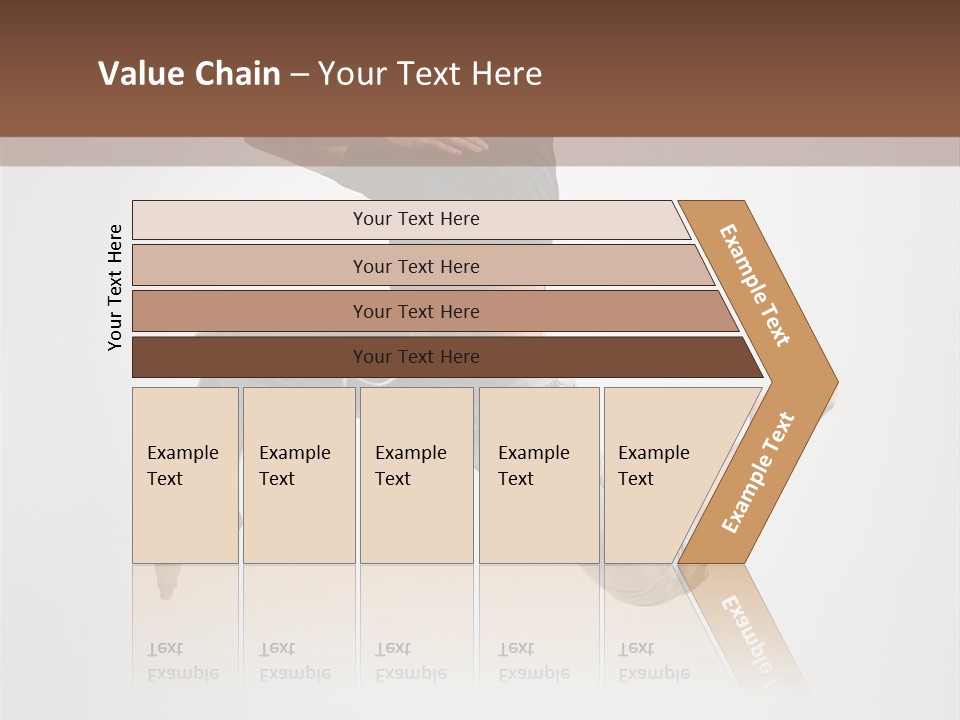 Leap Male Posing PowerPoint Template