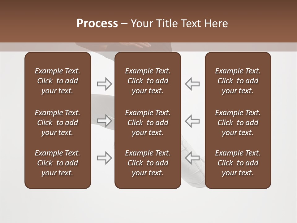 Leap Male Posing PowerPoint Template