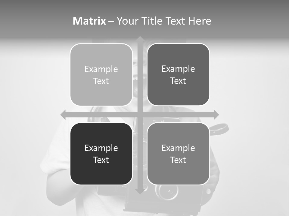 Photo Cute Boy PowerPoint Template