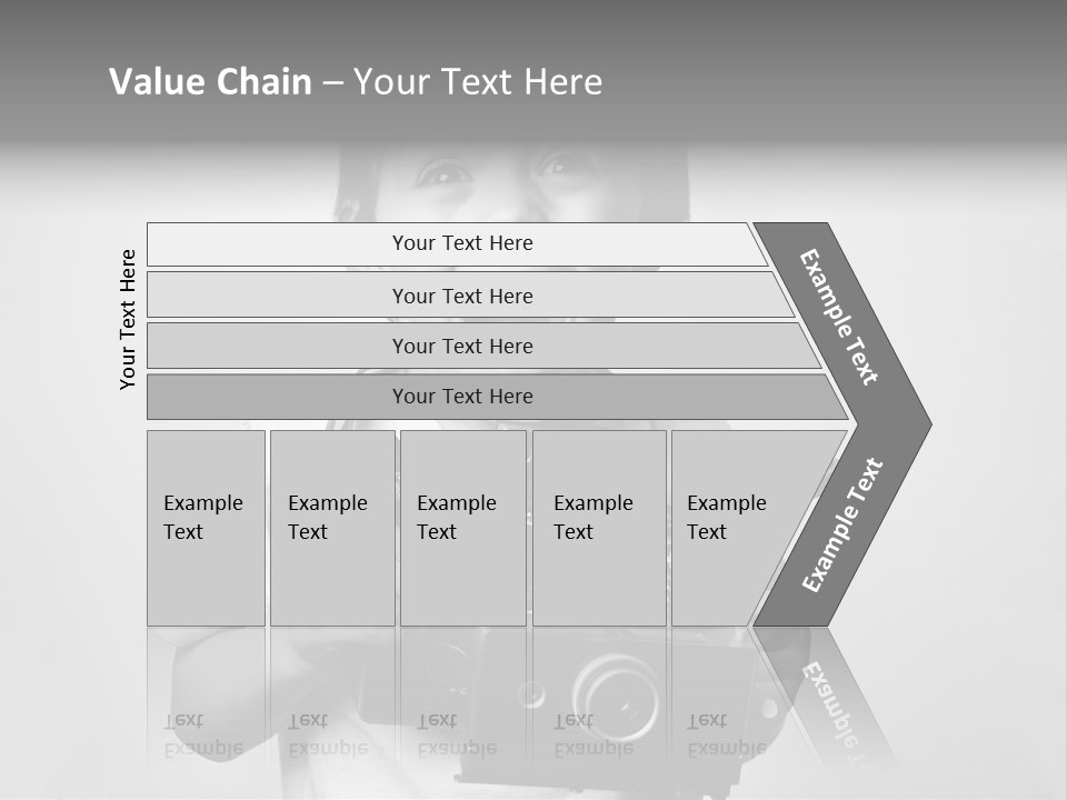 Photo Cute Boy PowerPoint Template