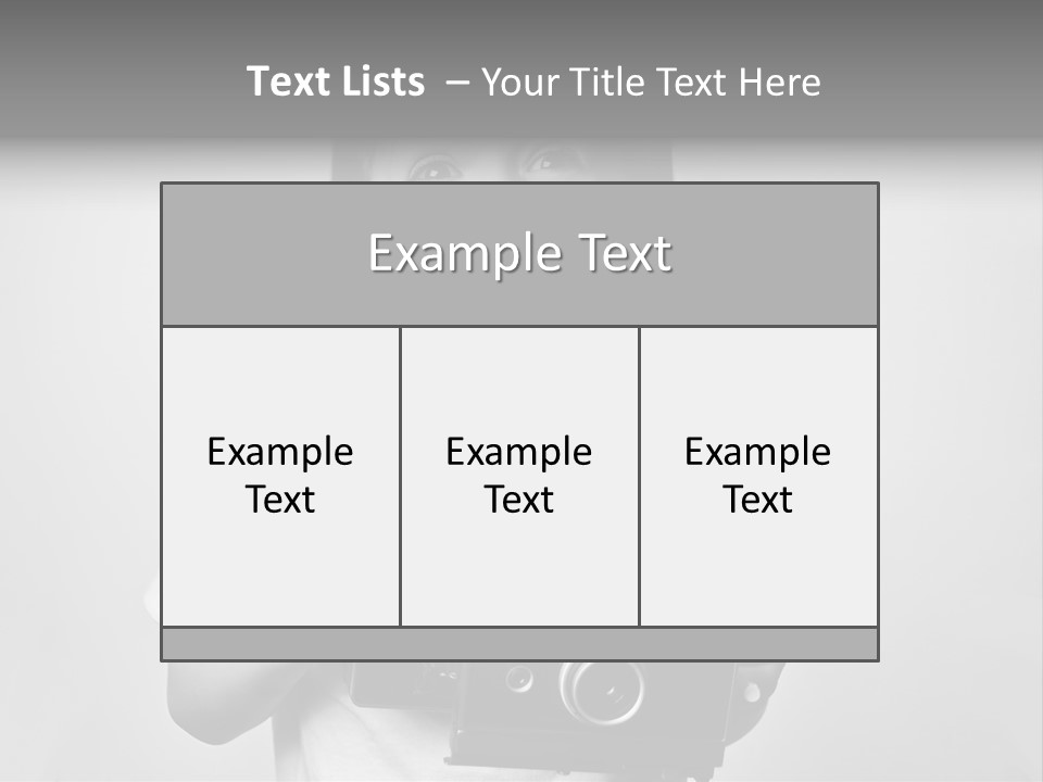 Photo Cute Boy PowerPoint Template