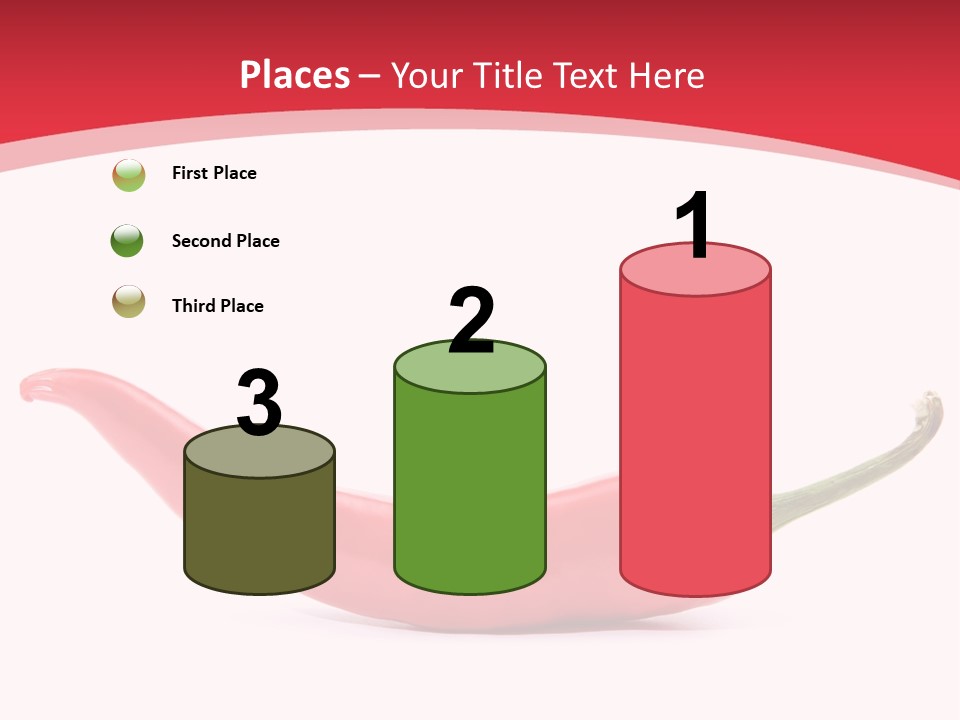 Healthy Cooking Paprika PowerPoint Template