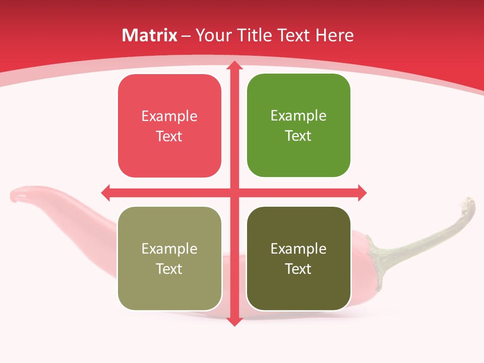 Healthy Cooking Paprika PowerPoint Template