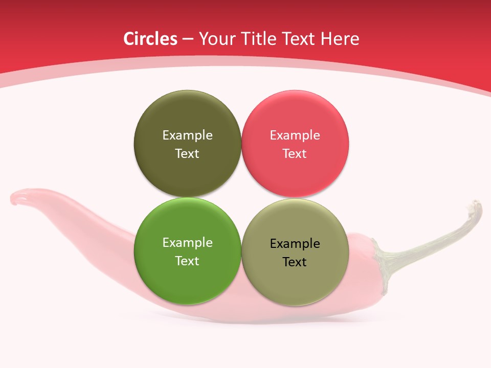 Healthy Cooking Paprika PowerPoint Template