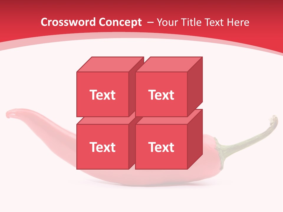 Healthy Cooking Paprika PowerPoint Template