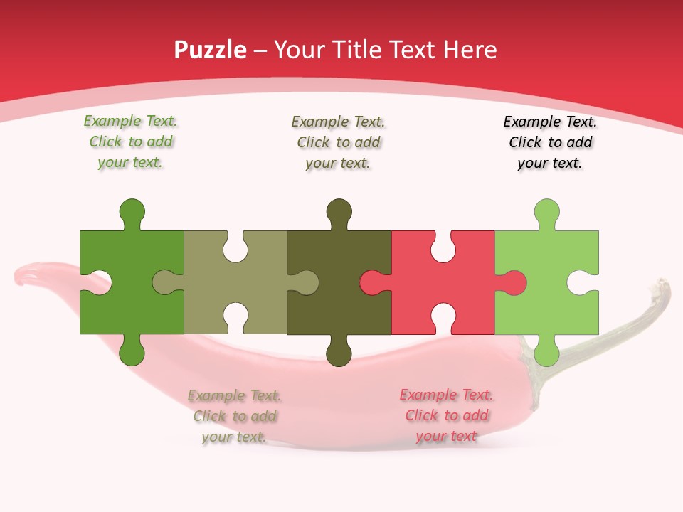 Healthy Cooking Paprika PowerPoint Template