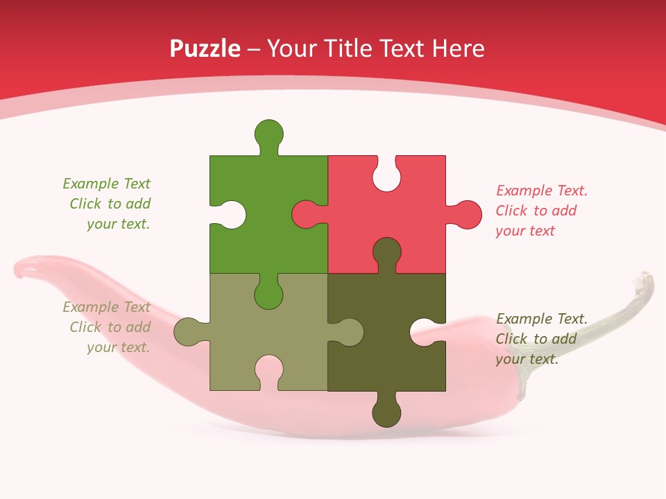 Healthy Cooking Paprika PowerPoint Template