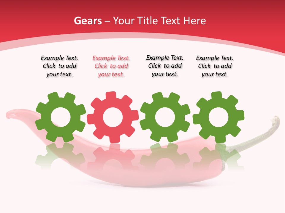 Healthy Cooking Paprika PowerPoint Template