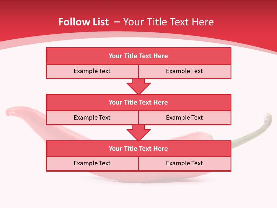 Healthy Cooking Paprika PowerPoint Template