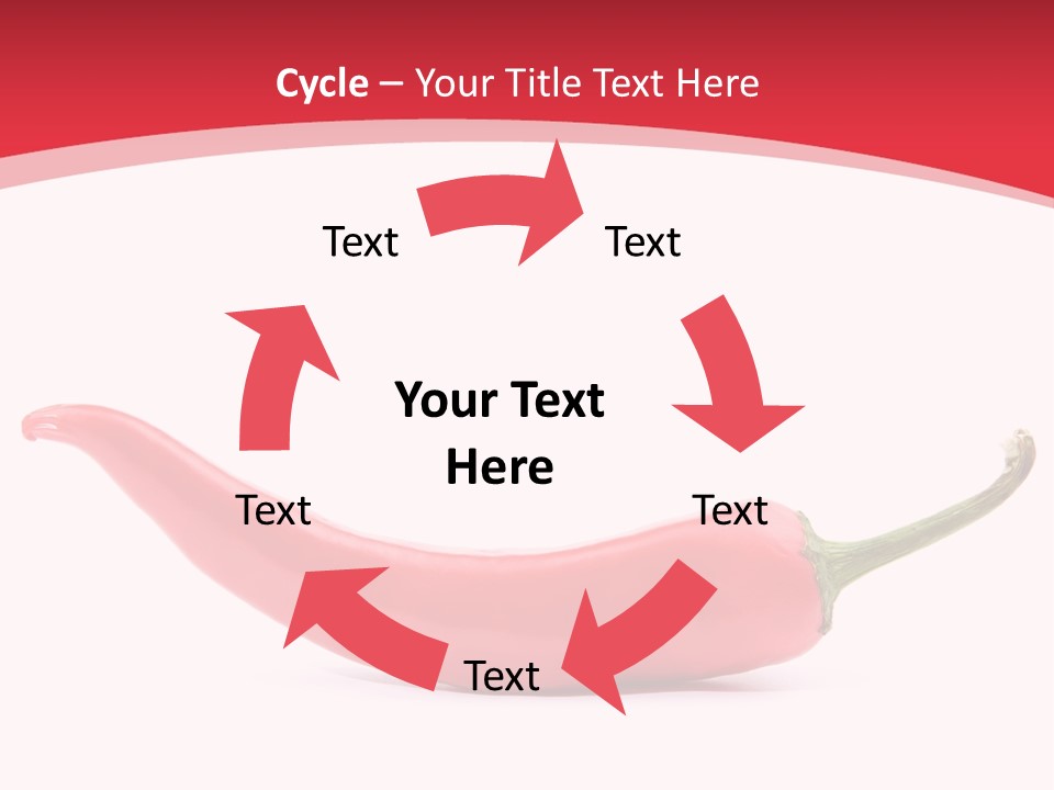 Healthy Cooking Paprika PowerPoint Template