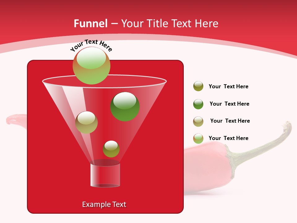 Healthy Cooking Paprika PowerPoint Template