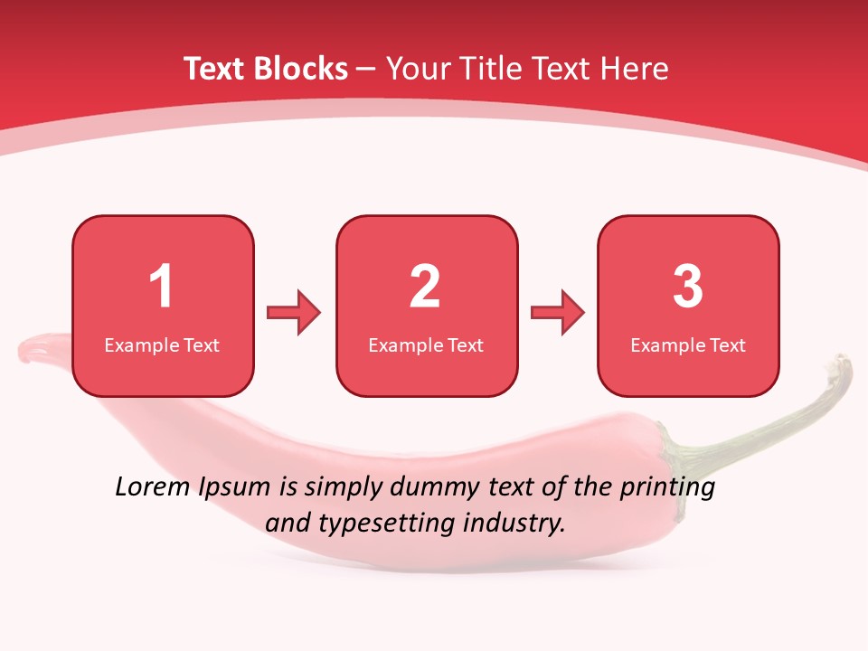 Healthy Cooking Paprika PowerPoint Template