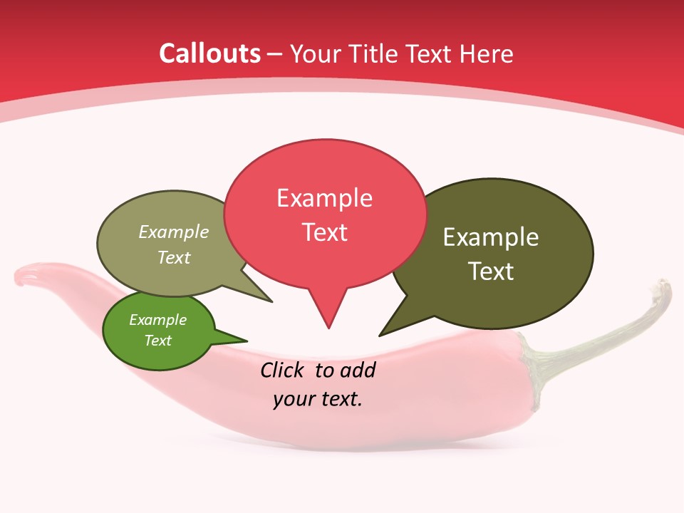 Healthy Cooking Paprika PowerPoint Template
