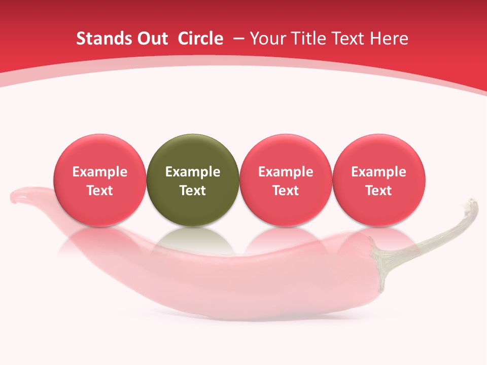 Healthy Cooking Paprika PowerPoint Template