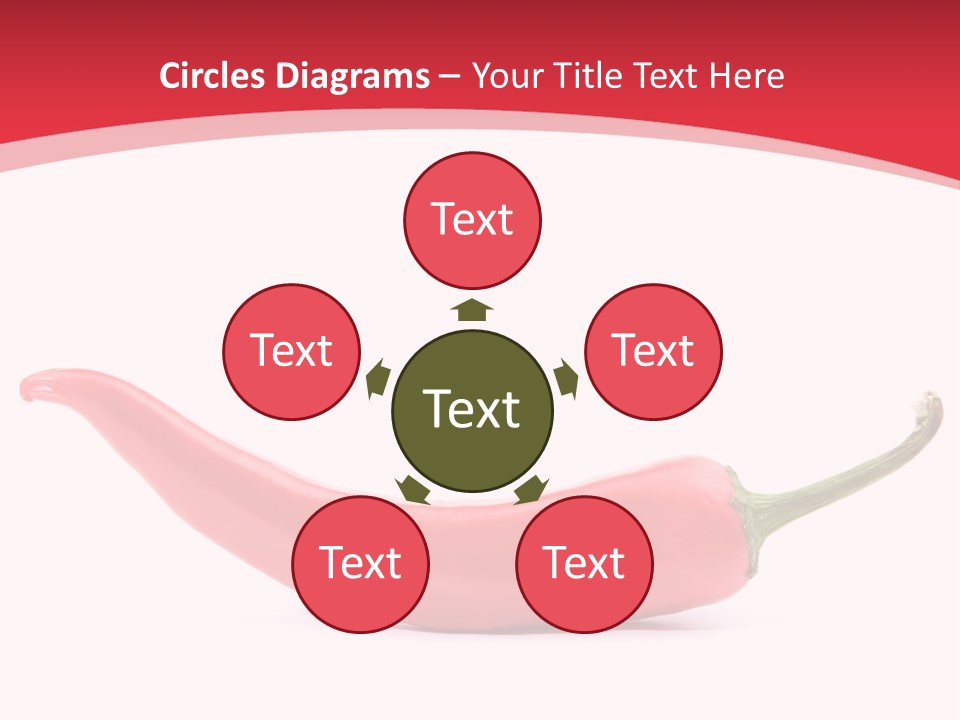 Healthy Cooking Paprika PowerPoint Template