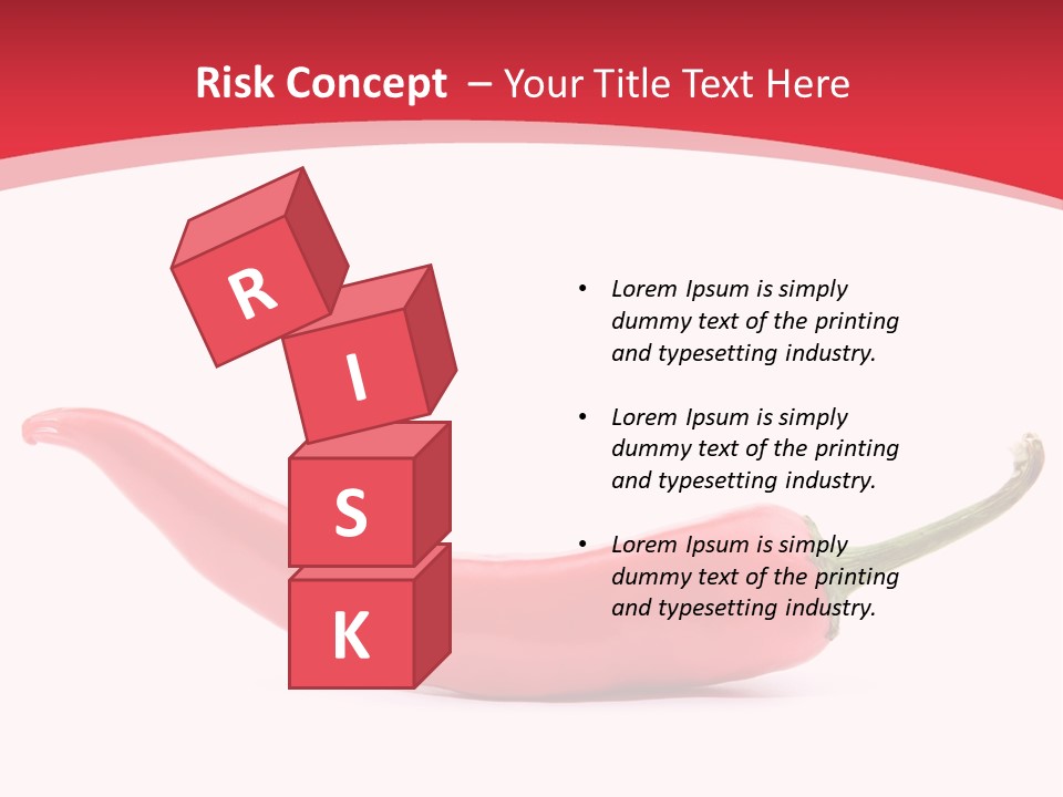 Healthy Cooking Paprika PowerPoint Template