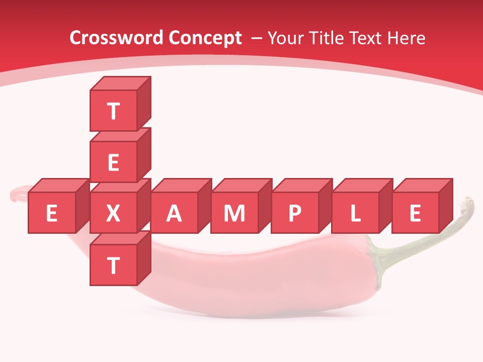 Healthy Cooking Paprika PowerPoint Template