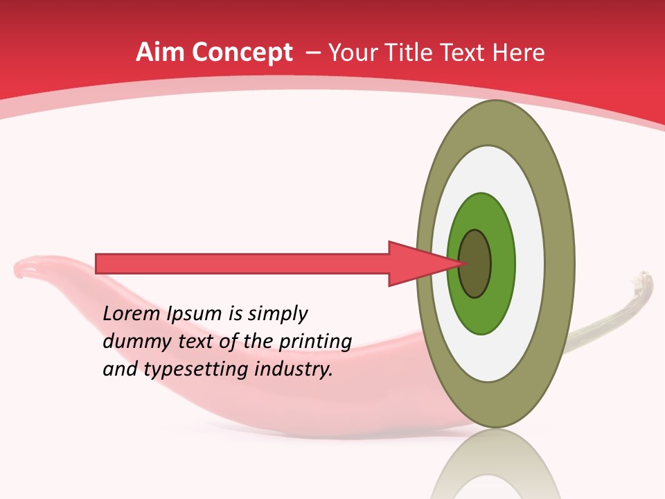 Healthy Cooking Paprika PowerPoint Template