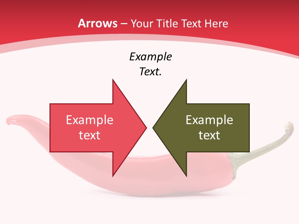 Healthy Cooking Paprika PowerPoint Template