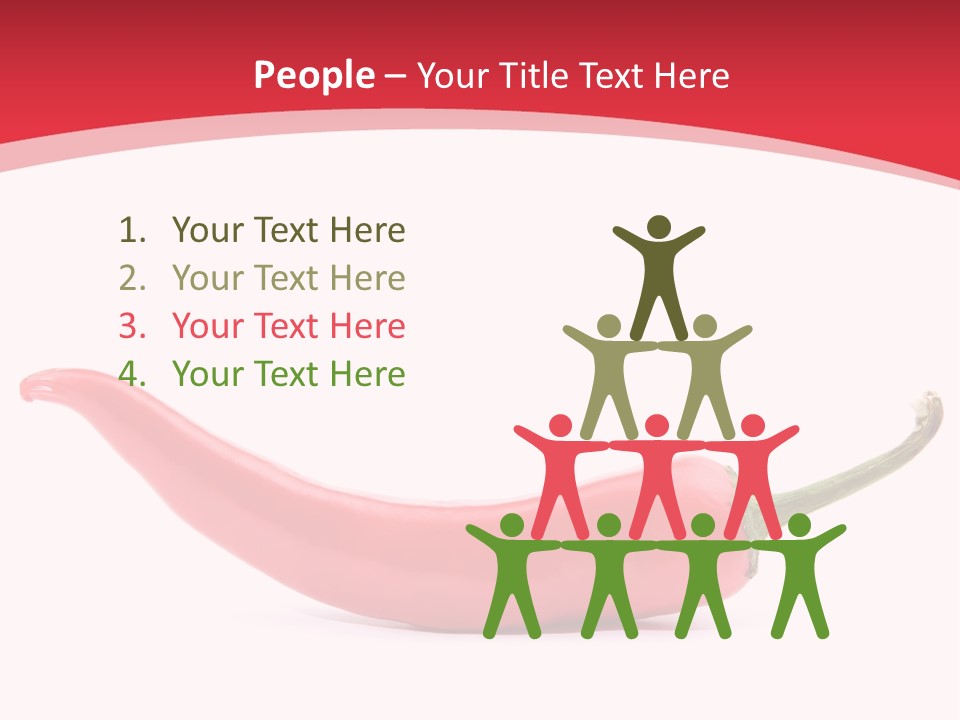 Healthy Cooking Paprika PowerPoint Template