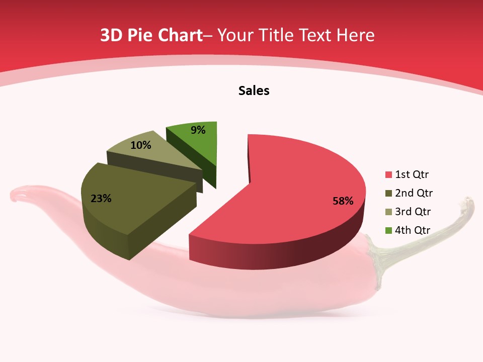 Healthy Cooking Paprika PowerPoint Template