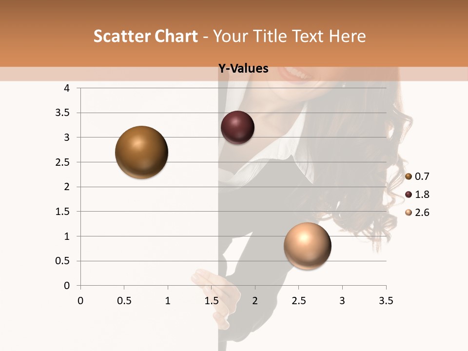 White Sign Businesspeople PowerPoint Template