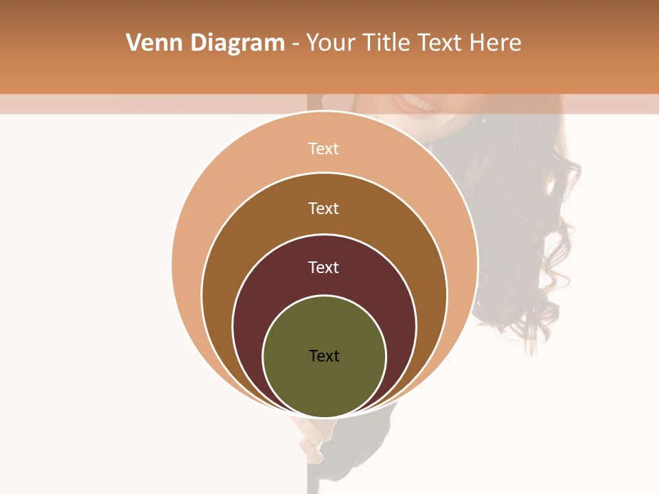 White Sign Businesspeople PowerPoint Template