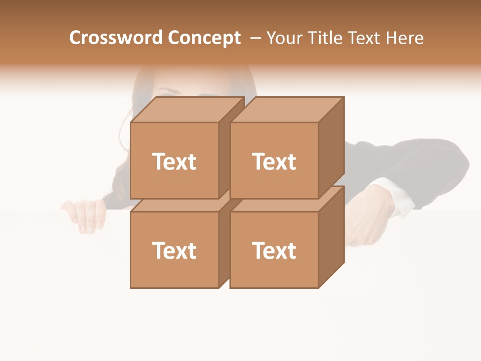 Suit Cut Cutout PowerPoint Template