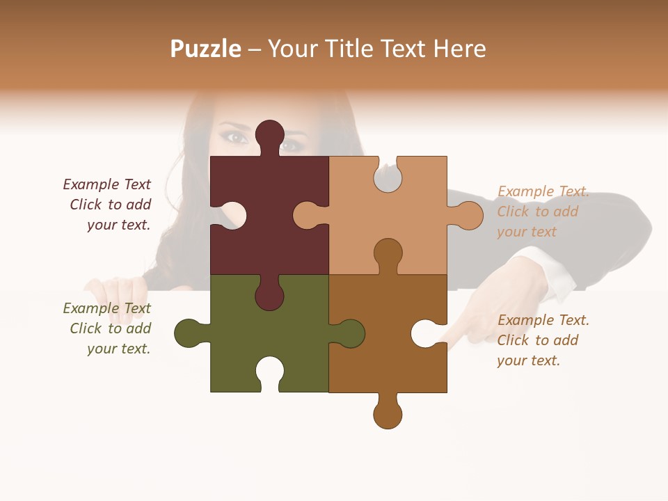 Suit Cut Cutout PowerPoint Template