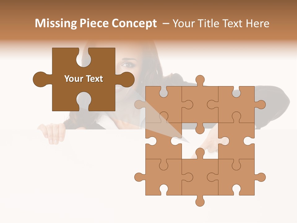 Suit Cut Cutout PowerPoint Template