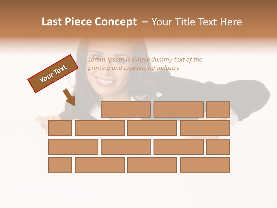 Suit Cut Cutout PowerPoint Template