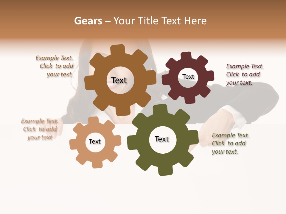 Suit Cut Cutout PowerPoint Template