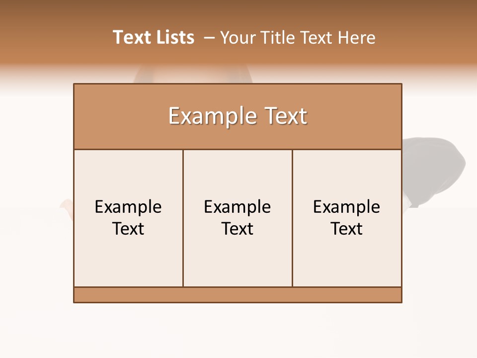 Suit Cut Cutout PowerPoint Template