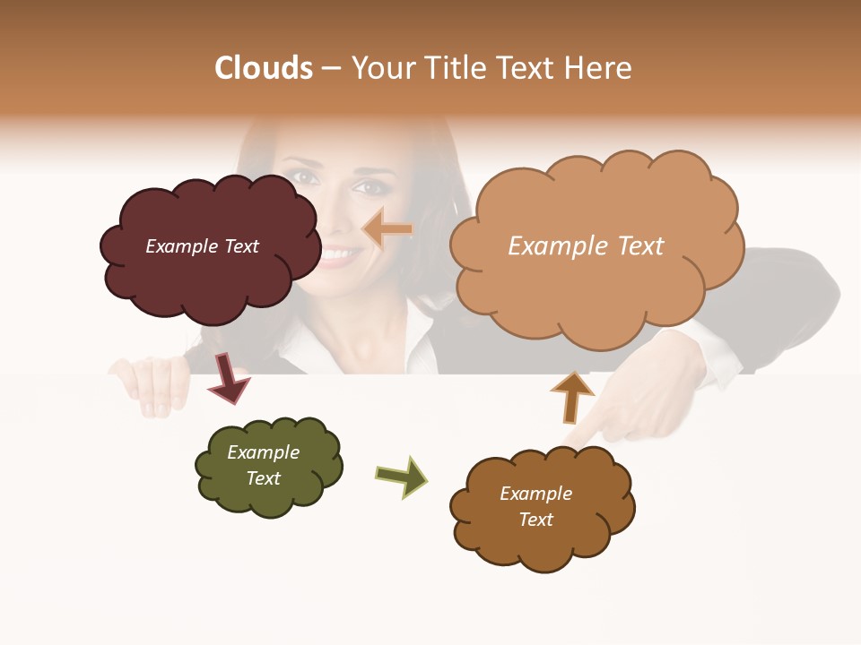 Suit Cut Cutout PowerPoint Template
