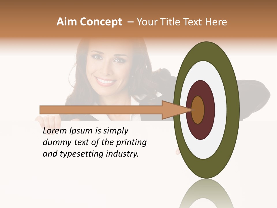 Suit Cut Cutout PowerPoint Template