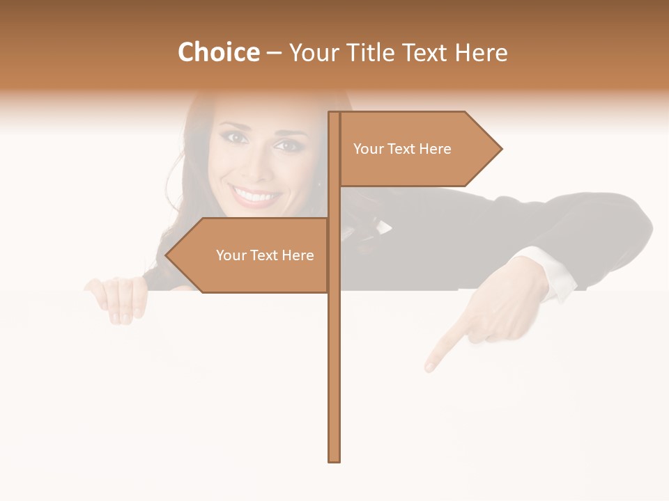 Suit Cut Cutout PowerPoint Template