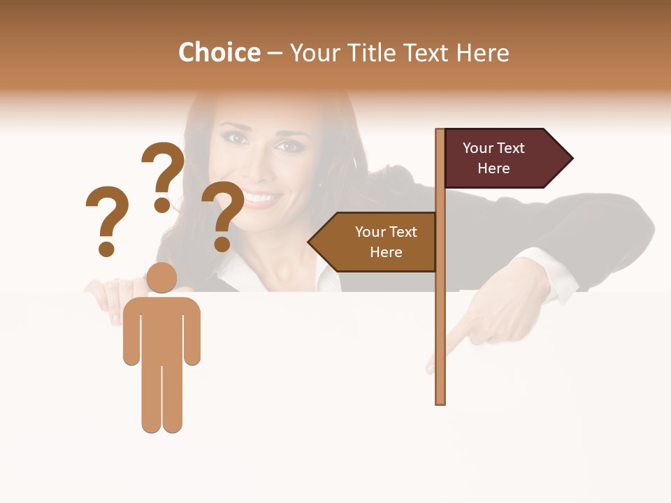 Suit Cut Cutout PowerPoint Template