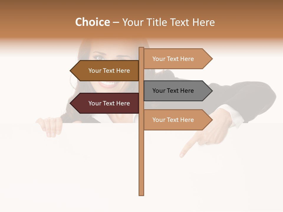 Suit Cut Cutout PowerPoint Template